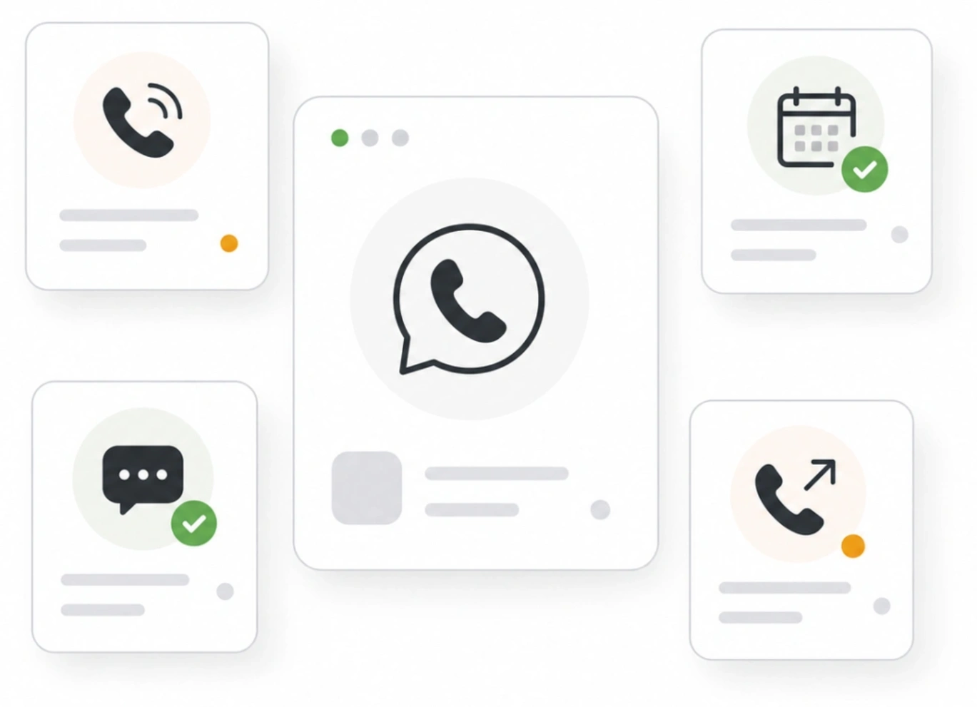 LobbyStack AI receptionist capabilities — answers calls, books appointments, replies to texts, qualifies leads, transfers calls, and sends summaries